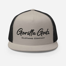 Load image into Gallery viewer, Grey Scale Gorilla Godz Trucker Cap