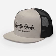 Load image into Gallery viewer, Grey Scale Gorilla Godz Trucker Cap