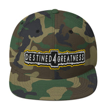 Load image into Gallery viewer, Destined 4 Greatness Snapback Hat (Color options available)