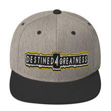 Load image into Gallery viewer, Destined 4 Greatness Snapback Hat (Color options available)