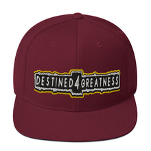 Load image into Gallery viewer, Destined 4 Greatness Snapback Hat (Color options available)