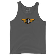 Load image into Gallery viewer, Gold Wingz Unisex Tank Top (Color options available)
