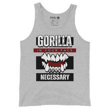Load image into Gallery viewer, "Gorilla in your face" Men's Tank Top (Color options available)