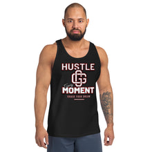 Load image into Gallery viewer, "Hustle Every Moment" Unisex Tank Top (Color options available)