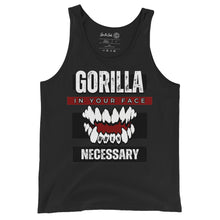 Load image into Gallery viewer, "Gorilla in your face" Men's Tank Top (Color options available)