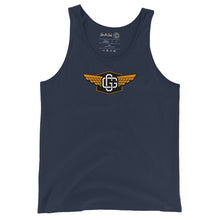Load image into Gallery viewer, Gold Wingz Unisex Tank Top (Color options available)