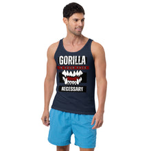 Load image into Gallery viewer, "Gorilla in your face" Men's Tank Top (Color options available)