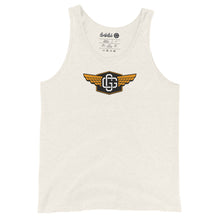 Load image into Gallery viewer, Gold Wingz Unisex Tank Top (Color options available)