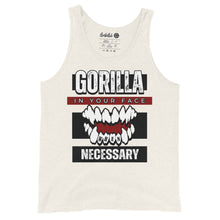 Load image into Gallery viewer, "Gorilla in your face" Men's Tank Top (Color options available)