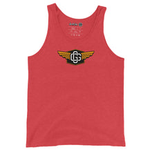 Load image into Gallery viewer, Gold Wingz Unisex Tank Top (Color options available)