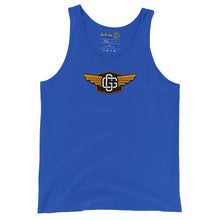 Load image into Gallery viewer, Gold Wingz Unisex Tank Top (Color options available)