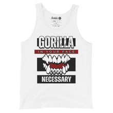 Load image into Gallery viewer, "Gorilla in your face" Men's Tank Top (Color options available)