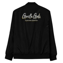 Load image into Gallery viewer, Gorilla Godz Premium bomber jacket (Color options available)