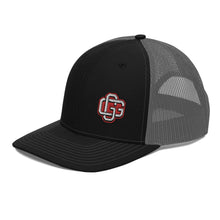 Load image into Gallery viewer, Red Logo Flex Fit Trucker Cap