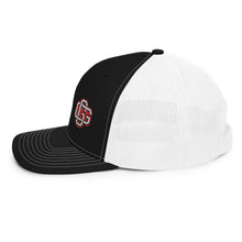 Load image into Gallery viewer, Red Logo Flex Fit Trucker Cap