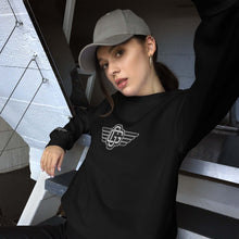 Load image into Gallery viewer, shirt, long sleeve, sweatshirt wholesale, hoodies wholesale, sweatshirt gildan, christmas sweatshirt, christmas sweatshirts, sweatshirt christmas, unisex sweatshirt, essentials xxs hoodie fit, are essential hoodies unisex, xxs essentials hoodie fit, essential hoodie size, essentials size chart, Embroidered Unisex Sweatshirt