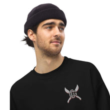 Load image into Gallery viewer, "Machete Minimalist" Embroidered Unisex Sweatshirt (Color options available)