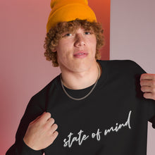 Load image into Gallery viewer, "State of Mind" Embroidered Unisex Sweatshirt (Color options available)