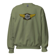 Load image into Gallery viewer, shirt, long sleeve, collegiate sweatshirts, embroidered hoodies, embroidery hoodies, grey hoodie champion, champion crew neck, champions crewneck, champion zip up hoodie, university sweatshirt, university sweatshirts, essentials hoodie sizing, essentials size chart, embroidered hoodies men's, embroidered hoodie men's, embroidered sweatshirts men's, men's embroidered sweatshirt