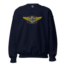 Load image into Gallery viewer, shirt, long sleeve, collegiate sweatshirts, embroidered hoodies, embroidery hoodies, grey hoodie champion, champion crew neck, champions crewneck, champion zip up hoodie, university sweatshirt, university sweatshirts, essentials hoodie sizing, essentials size chart, embroidered hoodies men's, embroidered hoodie men's, embroidered sweatshirts men's, men's embroidered sweatshirt