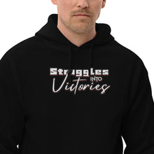 Load image into Gallery viewer, Struggles into Victories Unisex Hoodie