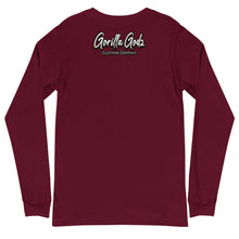 Load image into Gallery viewer, Gorilla Godz Unisex Long Sleeve Tee (Color options available)