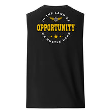 Load image into Gallery viewer, "Land of Opportunity" Sleeveless Shirt