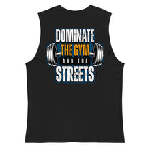 Load image into Gallery viewer, "Dominate the Gym" Sleeveless Shirt