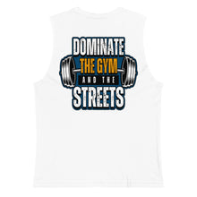 Load image into Gallery viewer, "Dominate the Gym" Sleeveless Shirt
