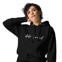 Load image into Gallery viewer, "State of Mind" Embroidered Unisex Hoodie (Color options available)