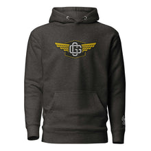 Load image into Gallery viewer, shirt, long sleeve, collegiate sweatshirts, embroidered hoodies, embroidery hoodies, grey hoodie champion, champion crew neck, champions crewneck, champion zip up hoodie, university sweatshirt, university sweatshirts, essentials hoodie sizing, essentials size chart, embroidered hoodies men's, embroidered hoodie men's, embroidered sweatshirts men's, men's embroidered sweatshirt