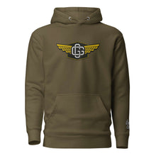 Load image into Gallery viewer, shirt, long sleeve, collegiate sweatshirts, embroidered hoodies, embroidery hoodies, grey hoodie champion, champion crew neck, champions crewneck, champion zip up hoodie, university sweatshirt, university sweatshirts, essentials hoodie sizing, essentials size chart, embroidered hoodies men's, embroidered hoodie men's, embroidered sweatshirts men's, men's embroidered sweatshirt