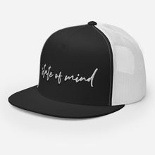 Load image into Gallery viewer, &quot;State of Mind&quot; Snapback Trucker Cap (Color options available)
