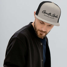 Load image into Gallery viewer, Grey Scale Gorilla Godz Trucker Cap
