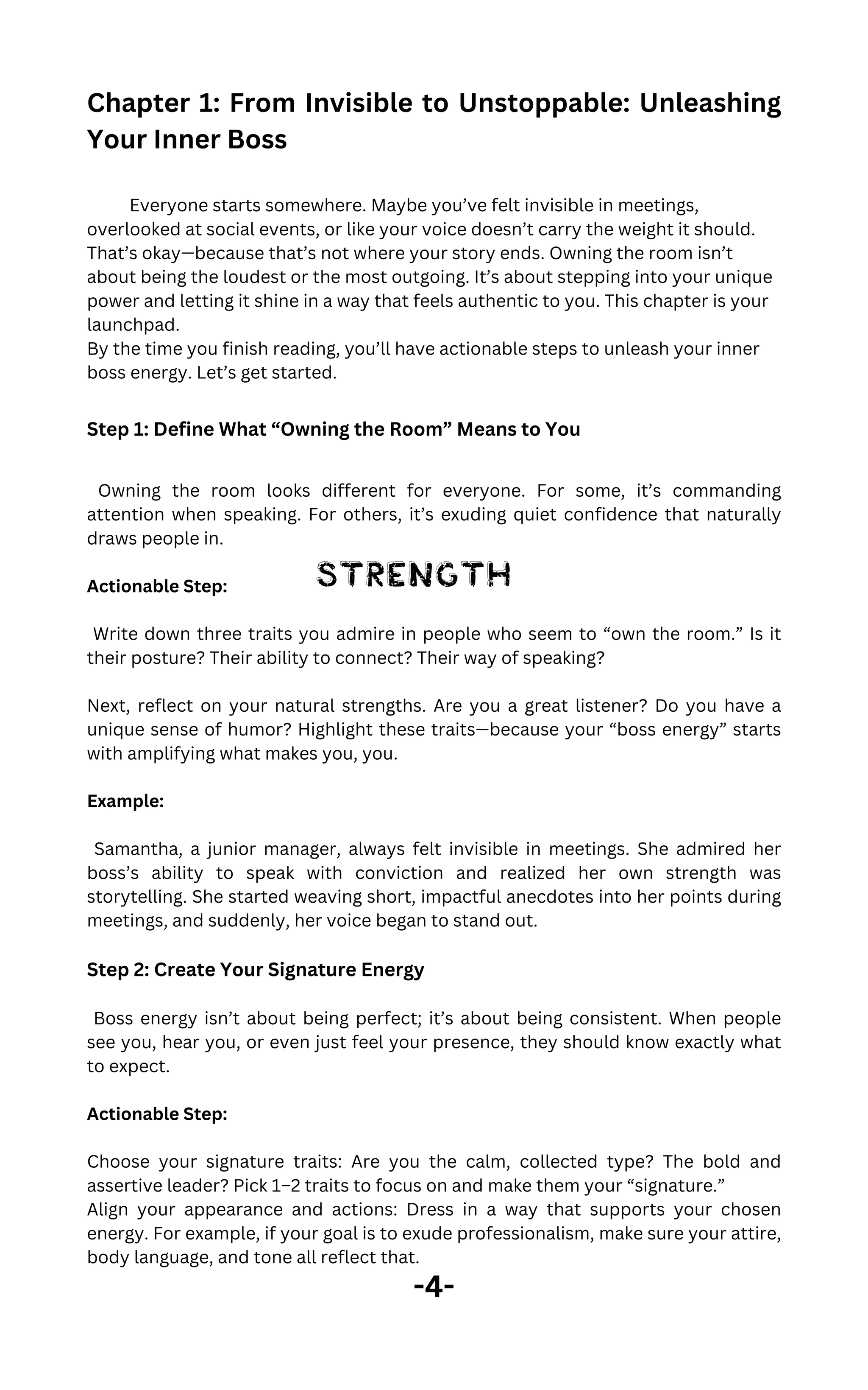 Boss Energy: From Invisible to Unstoppable