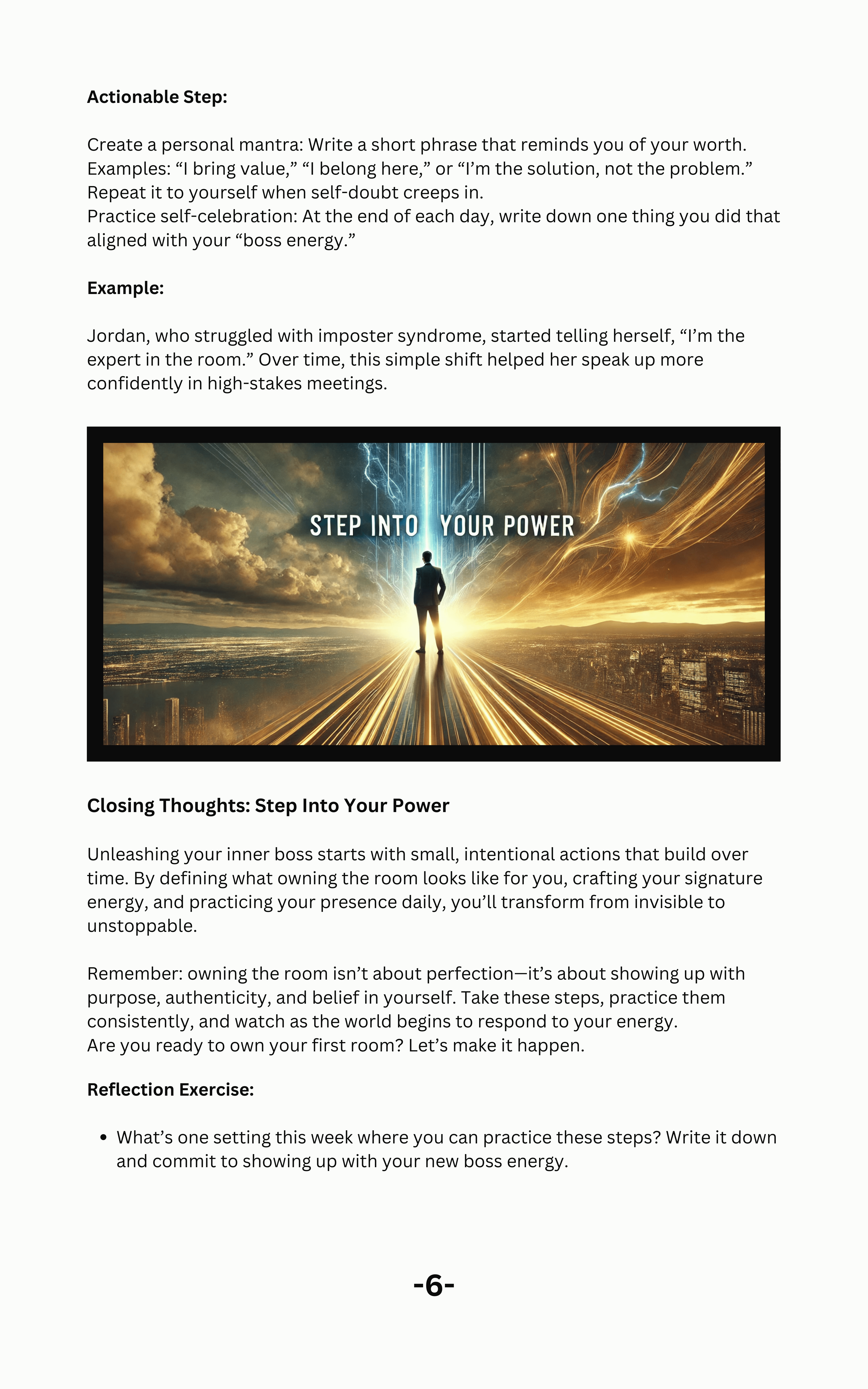 Boss Energy: From Invisible to Unstoppable