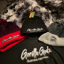 Load image into Gallery viewer, Gorilla Godz Ribbed knit beanie (Color options available)
