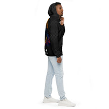 Load image into Gallery viewer, windbreaker, outterwear, jacket, mens black windbreaker, black windbreaker, men&#39;s rain coat, men&#39;s windbreaker, windbreaker jacket, windbreaker jackets, men&#39;s tracksuits, men&#39;s tracksuit, men&#39;s rain jacket, nike windbreaker, track suits, Men’s windbreaker
