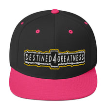Load image into Gallery viewer, Destined 4 Greatness Snapback Hat (Color options available)
