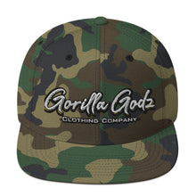 Load image into Gallery viewer, Gorilla Godz Snapback Hat (Color options available)
