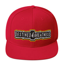 Load image into Gallery viewer, Destined 4 Greatness Snapback Hat (Color options available)
