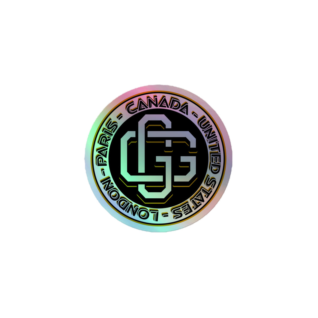 Gorilla Godz Iconic GG Holographic stickers (3 Sizes)