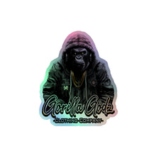 Load image into Gallery viewer, Gorilla Godz Holographic stickers (3 Sizes)
