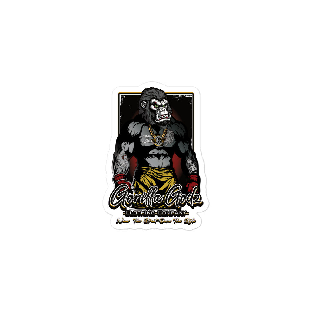 Gorilla Godz Bubble-free stickers (3 Sizes)