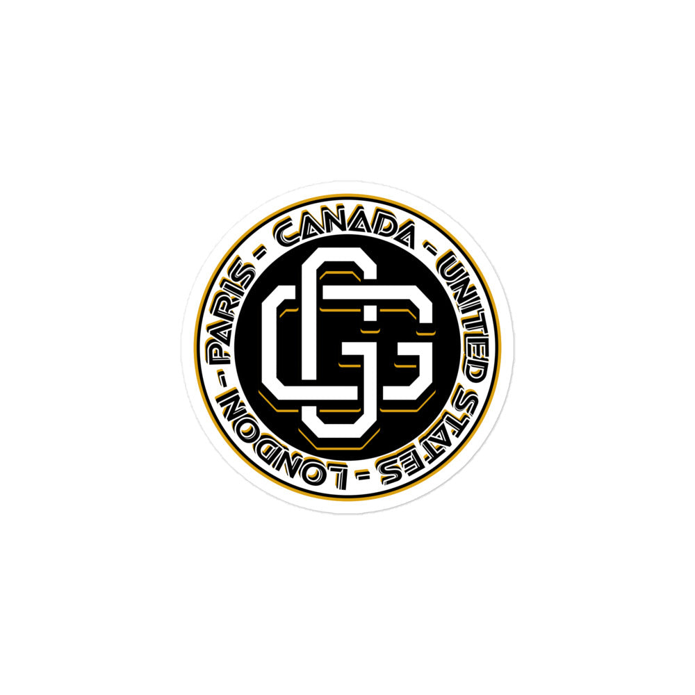 Gorilla Godz Worldwide V2 Bubble-free stickers (3 Sizes)