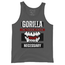 Load image into Gallery viewer, &quot;Gorilla in your face&quot; Men&#39;s Tank Top (Color options available)
