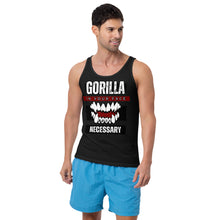 Load image into Gallery viewer, &quot;Gorilla in your face&quot; Men&#39;s Tank Top (Color options available)
