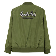 Load image into Gallery viewer, Gorilla Godz Premium bomber jacket (Color option available)
