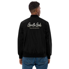 Load image into Gallery viewer, Gorilla Godz Premium bomber jacket (Color option available)

