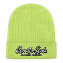 Load image into Gallery viewer, Gorilla Godz Ribbed knit beanie (Color options available)

